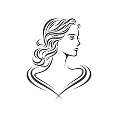 Beautiful Woman silhouette logo Girl logo Female Silhouette logo Woman silhouette logo Exotic Premium Vector Silhouette Pilates