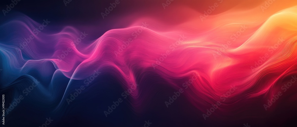 Poster abstract background with a blend of various tones