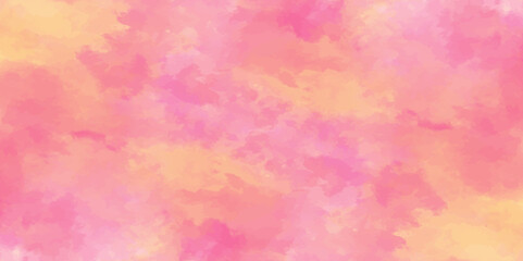 abstract colorful background with bokeh .Delicate sepia background with paint stains watercolor texture .subtle watercolor pink yellow blue gradient illustration.	