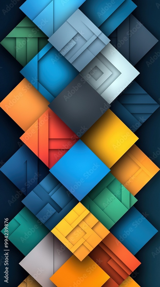 Poster a vivid abstract background featuring multiple bright colors at the image's base