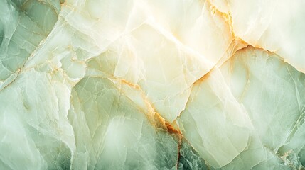 Naklejka premium The countertop is made with a green marble abstract design. The background is painted with a texture paint stone