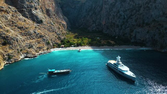 Butterfly Valley in Fethiye, Turkey