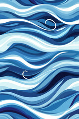 Fototapeta premium Abstract Wave Texture
