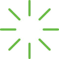 Obraz premium Single isolated icon with outline style icon on white background 