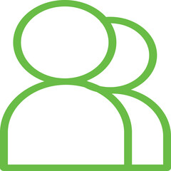 Single isolated icon with outline style icon on white background
