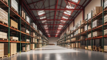 The Spacious Warehouse Interior