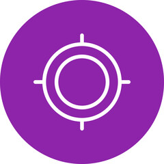 Single isolated icon with outline style icon on white background