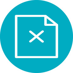 Obraz premium Single isolated icon with outline style icon on white background