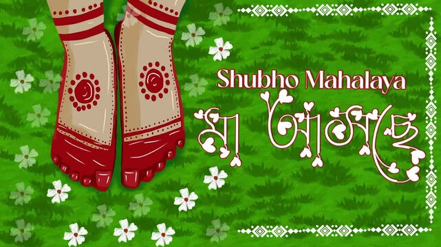 Mahalaya Creative video for Durga Puja Celebration. Durga Puja is Biggest Festival in india , happy mahalaya