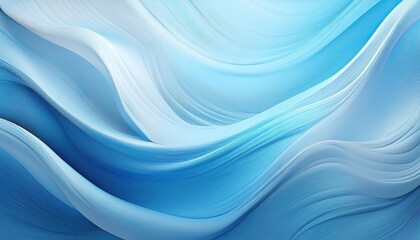 Supple light blue abstract poster banner backdrop with a blue-white pastel gradient background.