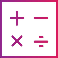 Fototapeta premium Single isolated icon with outline style icon on white background 