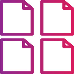 Single isolated icon with outline style icon on white background
