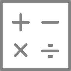 Single isolated icon with outline style icon on white background