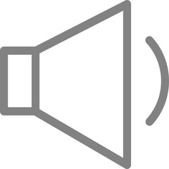 Single isolated icon with outline style icon on white background