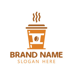 Coffee Shop Logo Vector Pro Vector