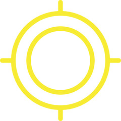 Single isolated icon with outline style icon on white background