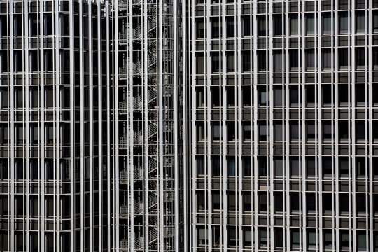 Edificios modernos en Madrid