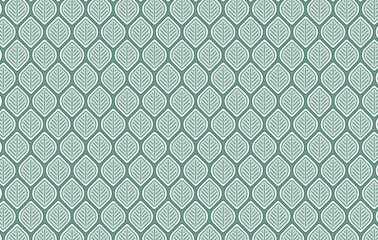 Leaves seamless vector pattern backdrop. Leaf shape pattern wallpaper. Leaf shape elements wrapping paper design. Hand drawn. Simple design for textile, wallpaper, fabric prints or wrapping.
