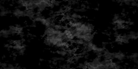 Abstract black fog design with smoke texture overlays. fume overlay design. background with smoke on black and Fog and smoky effect for photos design. Misty fog effect and Isolated black background.	
