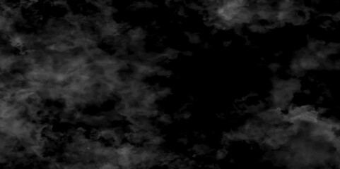 Abstract black fog design with smoke texture overlays. fume overlay design. background with smoke on black and Fog and smoky effect for photos design. Misty fog effect and Isolated black background.	