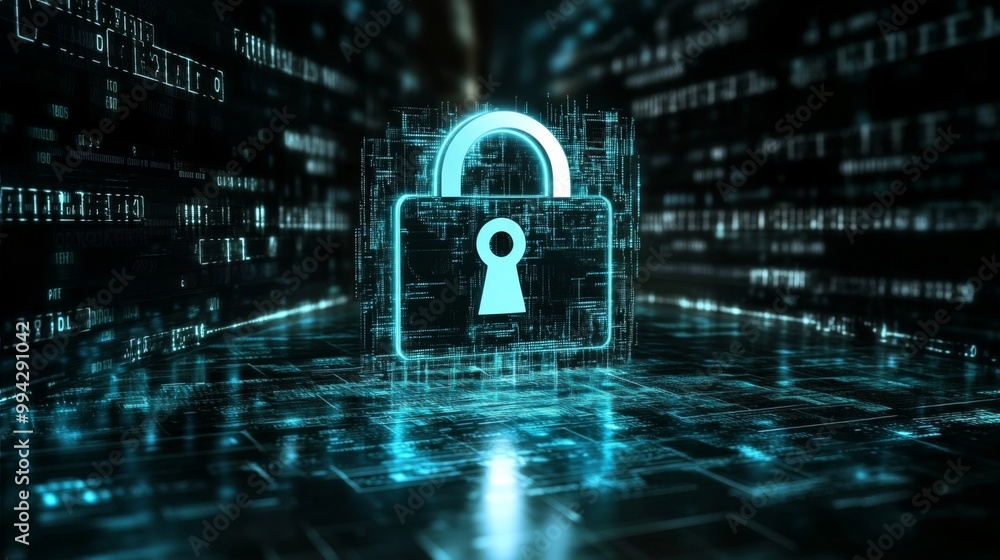 Aufkleber exploring unauthorized access: the threats to sensitive information