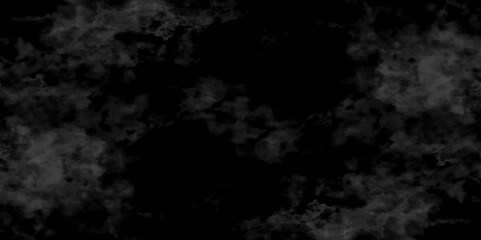 Abstract black fog design with smoke texture overlays. fume overlay design. background with smoke on black and Fog and smoky effect for photos design. Misty fog effect and Isolated black background.	