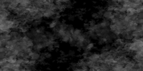 Abstract black fog design with smoke texture overlays. fume overlay design. background with smoke on black and Fog and smoky effect for photos design. Misty fog effect and Isolated black background.	