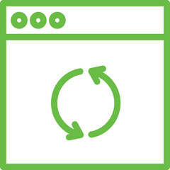 Single isolated icon with outline style icon on white background