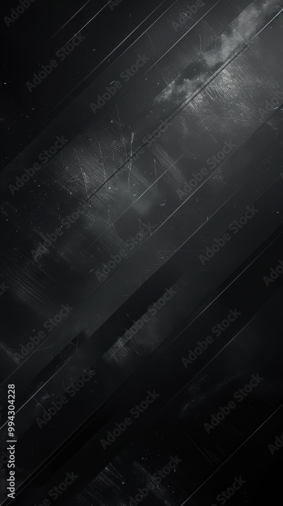 Aufkleber abstract dark background with textured surfaces and subtle light reflections