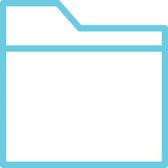 Obraz premium Single isolated icon with outline style icon on white background