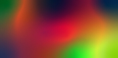 Abstract colorful bright spots gradient background .Vector backdrop for your design .Holographic background rainbow colors gradient shades .multicolor,Rough, grain, noise,grungy.Template.