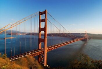 A view of the Golden Gate Bridge