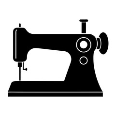 sewing machine clip art vector illustration