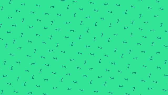 Animated Shapes Clean Background (customizable)