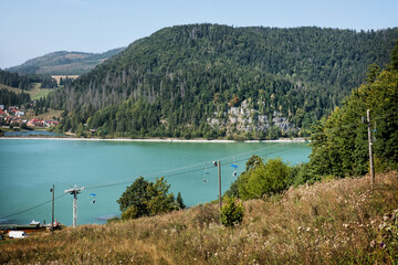 Palcmanska Masa water reservoir, Slovak Paradise, Slovakia