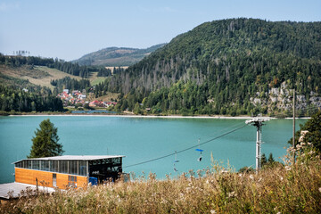 Palcmanska Masa water reservoir, Slovak Paradise, Slovakia