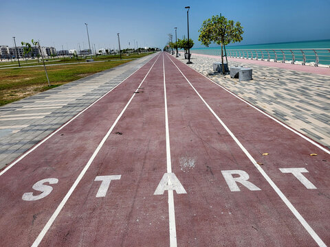 Dammam South Corniche in Saudi Arabia