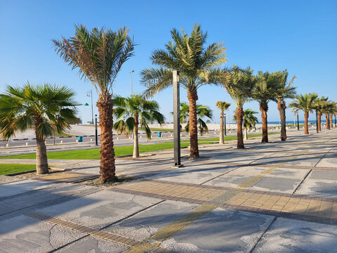 Khobar Sea Front Corniche in Saudi Arabia