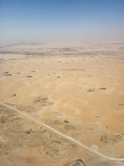Desert in Dammam in Saudi Arabia
