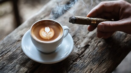 The Coffee and Cigar Moment
