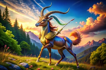 Majestic Sagittarius Serpentarius in Natural Habitat Showcasing Unique Features and Behavior