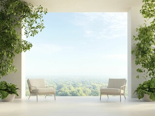 Green Hotel Management, eco-friendly hotel designs, highlighting sustainable practices, framed by a tranquil natural setting, 3D visualization.