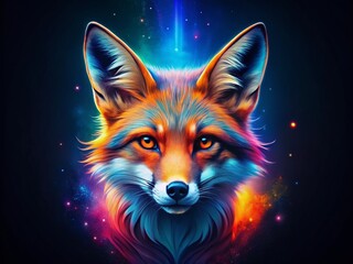 Obraz premium Modern Brand Logo Featuring Stylized Fox Head Design Perfect for Business and Creative Projects