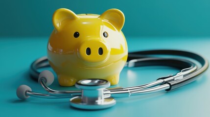 The Piggy Bank and Stethoscope