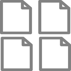 Single isolated icon with outline style icon on white background