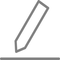 Single isolated icon with outline style icon on white background