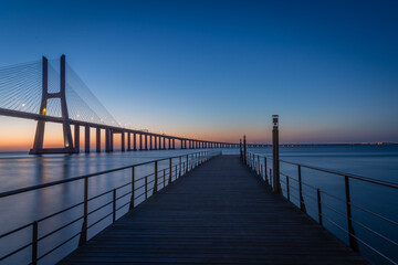 Ponte Vasco da Gama em Lisboa