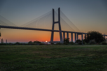 Ponte Vasco da Gama em Lisboa