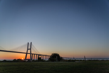 Ponte Vasco da Gama em Lisboa