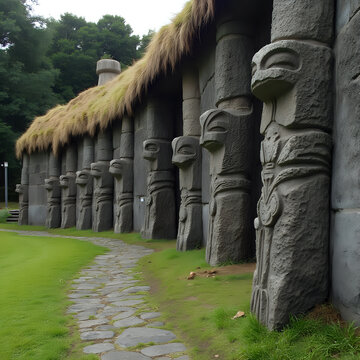 maori marae in new zealand carvings guarding ancient lore